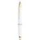 erofa Majohn A1 Press Fountain Pen Fine Nib with Box Retractable White Metal Ink Pen with Converter Writing Set Golden Clip Version