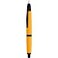 erofa Majohn A1 Press Fountain Pen Fine Nib with Box Retractable Orange Metal Ink Pen with Converter Writing Set Black Clip Version