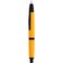 erofa Majohn A1 Press Fountain Pen Fine Nib with Box Retractable Orange Metal Ink Pen with Converter Writing Set Black Clip Version
