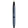 erofa Majohn A1 Press Fountain Pen Fine Nib with Box Retractable Blue Metal Ink Pen with Converter Writing Set Black Clip Version