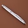 erofa Majohn A1 Retractable Fountain Pen Extra Fine Nib with Box Silver Stripe Metal Ink Pen with Converter Writing Set With Clip Version