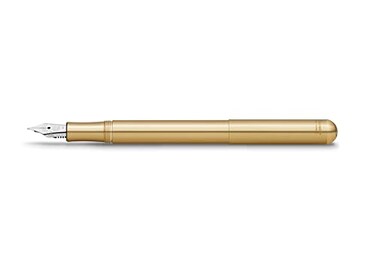 Kaweco LIFMECOBR Fountain Pen Medium Medium Point Lipt Eco Brass Genuine Imported