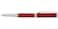 Sheaffer Intensity Engraved Red Lacquer wChrome Trim and Medium Nib Fountain Pen wRed Bottle Ink Giftset