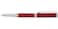 Sheaffer Intensity Engraved Red Lacquer wChrome Trim and Medium Nib Fountain Pen wRed Bottle Ink Giftset
