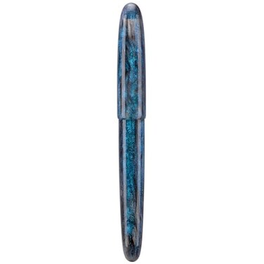Asvine C80 Fountain Pen 8 Medium Nib Large Handcraft Pen with Converter Pen Box Collection Set Light Blue Glitter