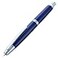 Wikult Jinhao 10 Press Fountain Pen with Box Dark Blue Retractable Fine Nib with Ink Converter Set Silver Clip
