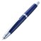 Wikult Jinhao 10 Press Fountain Pen with Box Dark Blue Retractable Fine Nib with Ink Converter Set Silver Clip