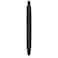 Wikult Jinhao 10 Press Fountain Pen with Box Matte Black Retractable Medium Nib with Ink Converter Set Clip Version