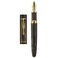Asvine C2000 Germany Cumberland Ebonite Fountain Pen 8 Medium Nib Large Handcraft Pen with Converter Pen Box Collection Set Brown