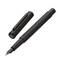 Asvine Matte Black Forest Fountain Pen Extra Fine Nib Classic Design with Converter and Metal Pen Box Set by