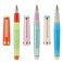 Lanxivi 3 Piece Jinhao 82 Fountain Pen Elegant Mixed Macaron Fine Point Gold Trim Pen with Converter Set