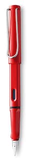Lamy Safari Red Extra Fine Point Fountain Pen L16EF