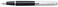 Sheaffer 300 Glossy Black Fountain Pen with Bright Chrome Cap ChromePlated Trim and Fine Nib