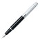 Sheaffer 300 Glossy Black Fountain Pen with Bright Chrome Cap ChromePlated Trim and Fine Nib