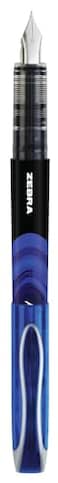 Zebra Pen Zebra Fuente Disposable Fountain Pen Blue Ink Pack of 12