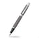 Sheaffer 300 Chrome Plate Trim Fountain Pen Medium Nib Metallic Grey E0932953