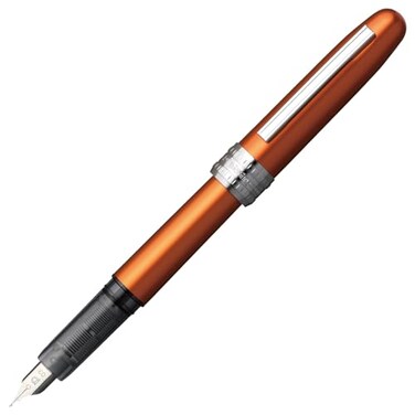 Platinum Fountain Pen Plaisir Fine Nib NovaOrange Pgb100025F