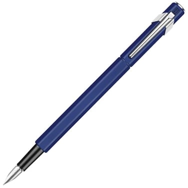 Caran d'Ache Caran dAche 849 0842159 Fountain Pen EF Extra Fine Point Blue Dual Use Type