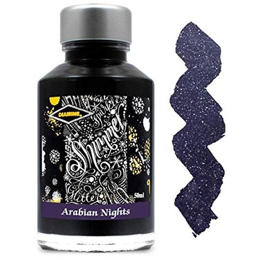 Diamine Shimmering Fountain Pen Ink Arabian Nights 50ml