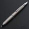 erofa Majohn A1 Retractable Fountain Pen with Box Press Extra Fine Nib Metal White Stripe Ink Pen with Converter Writing Set With Clip Version