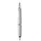 erofa Majohn A1 Retractable Fountain Pen with Box Press Extra Fine Nib Metal White Stripe Ink Pen with Converter Writing Set With Clip Version