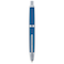 Wikult Jinhao 10 Press Fountain Pen with Box Pearl Blue Retractable Fine Nib with Converter Set Silver Clip