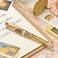 Asvine V126 Vacuum Filling Fountain Pen Brown Swirl Transparent Acrylic Medium Nib LargeCapacity with Gift Case