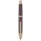 Wikult Jinhao 10 Press Fountain Pen with Box Marble Red Retractable Extra Fine Nib with Ink Converter Set Golden Clip