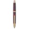 Wikult Jinhao 10 Press Fountain Pen with Box Marble Red Retractable Extra Fine Nib with Ink Converter Set Golden Clip