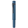 HONG DIAN M2 Black Forest Mini Fountain Pen Bent Nib Sleek Shape Aluminium Short Pocket Travel Pen Midnight Blue