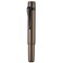 HONG DIAN M2 Black Forest Mini Fountain Pen Bent Nib Sleek Shape Aluminium Short Pocket Travel Pen Caramel Brown