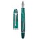 Asvine V800 Fountain Pen Vacuum Filling System with Large Ink Capacity Smooth Number 8 Medium Nib with Gift Case and Wrench Green Acrylic