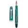 Asvine V800 Fountain Pen Vacuum Filling System with Large Ink Capacity Smooth Number 8 Medium Nib with Gift Case and Wrench Green Acrylic