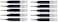 Intrepid 10 Gel Ink Refill Bulk Packing for Cross and Sheaffer Ion Pen Black Gel Ink Black