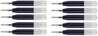 Intrepid 10 Gel Ink Refill Bulk Packing for Cross and Sheaffer Ion Pen Black Gel Ink Black