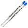 Schmidt 2 Pack Ink Refill Blue Medium P900 Parker Style Ballpoint Refill