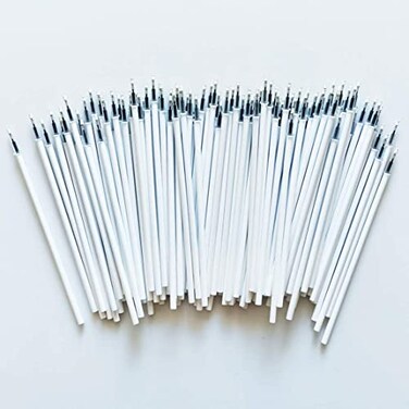 sencoo 100 Pack 05 mm Blue Gel Ink Pen Replace Refills
