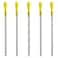 DunBong Metal Pen D1 Refills Ballpoint Pen Refill Black Ink Crystal Diamond Pen Refil Replacement Ink32 inch Pack of 5 Black