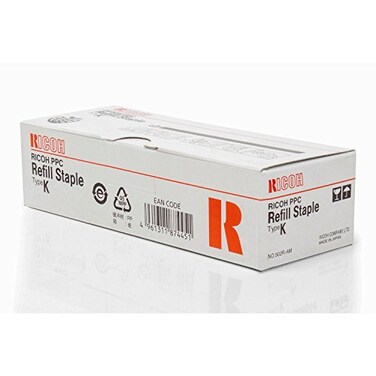 RICOH 410802 Staple Cartridge Refill TypeK 3Pack