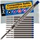 Jaymo Replacement for Sheaffer K 99325 Measures 375 in 95 mm Long Ballpoint Pen Refill 12 Blue
