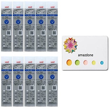 amazdone uni Jetstream EDGE 028mm Oilbased Ballpoint pen refillsSXR20328 Blue 10pack Sticky Notes Value Set