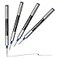 Monteverde Rollerball Refills to Fit Montblanc Rollerball LeGrand Medium Point Blue Ink 4Pack Tube Vibrant Smooth Writing