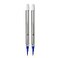 Monteverde USA Rollerball Refills to Fit Sheaffer Sailor Pens Fine Point Blue 2Pack Vibrant and Smooth Writing