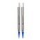 Monteverde USA Rollerball Refills to Fit Sheaffer Sailor Pens Fine Point Blue 2Pack Vibrant and Smooth Writing