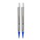 Monteverde USA Rollerball Refills to Fit Sheaffer Sailor Pens Fine Point Blue 2Pack Vibrant and Smooth Writing
