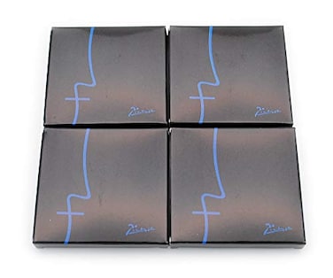 czxwyst 4 Pack 20pcs Picasso Ink Cartridges Fountain Pen Refills Blue