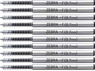 Myasrelae Pen Refills 07mm Pack of 10 f701 A