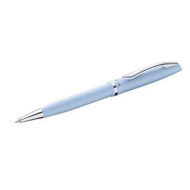 Pelikan Jazz Pastel Ballpoint Pen with Medium Point Blue Ink Refill Blue Boxed 1 Each 812634