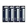 WatermanR Refill Rollerball Fine Point 05 mm Black 4Pack