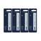 WatermanR Refill Rollerball Fine Point 05 mm Black 4Pack